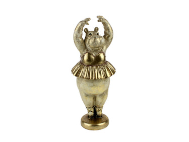 Werner Voß Hippo-Ballerina Figur 46,5cm Freisteller