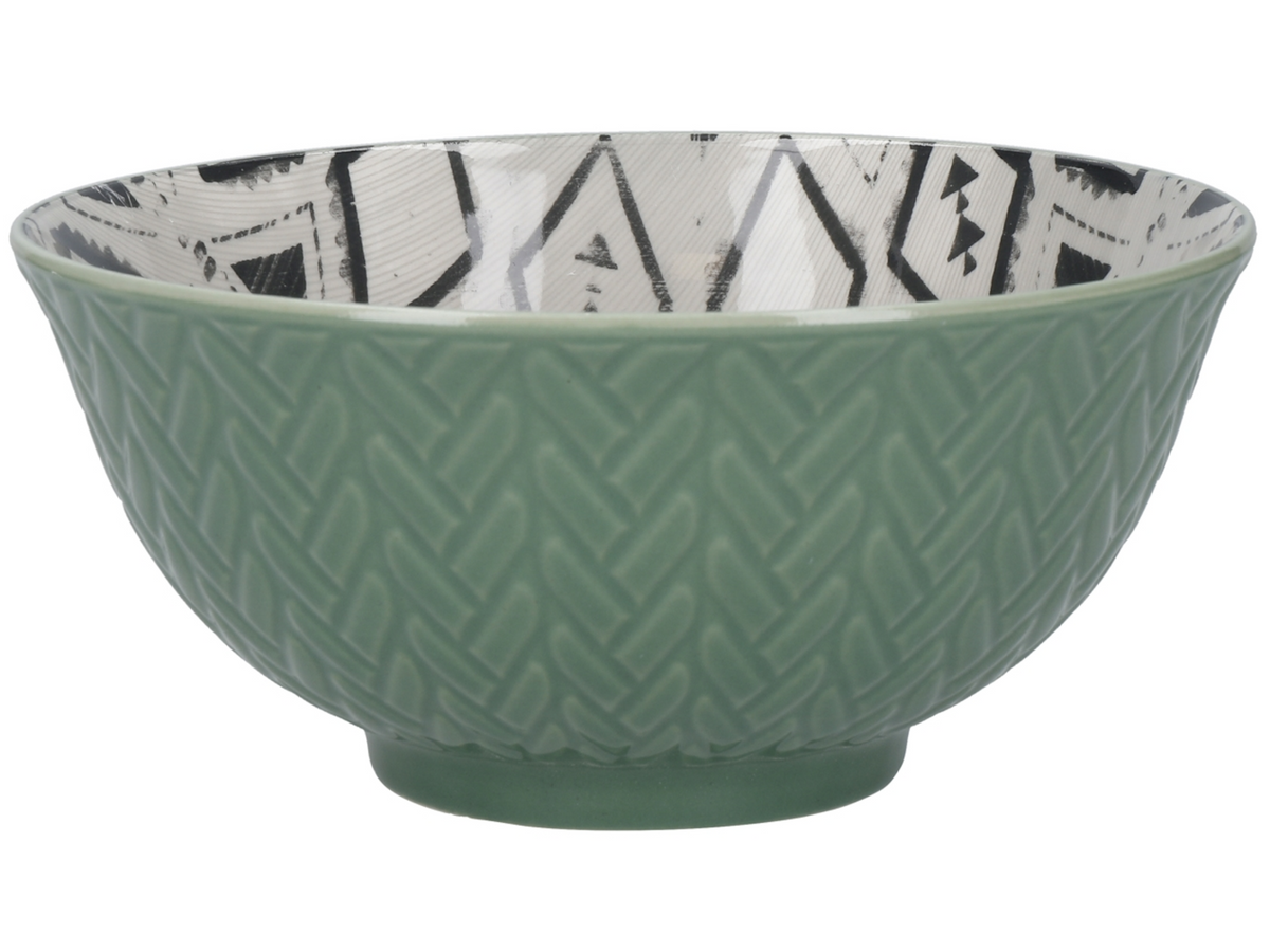 KitchenCraft Bowl Pattern 15 cm Set4 Freisteller 2