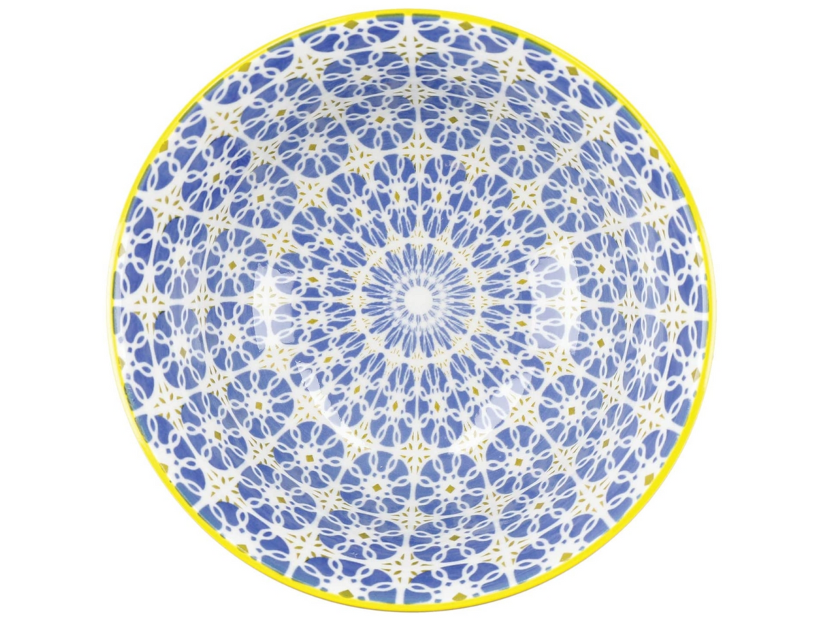 KitchenCraft Bowl Colourful Pattern 15 cm Set4 Freisteller 8