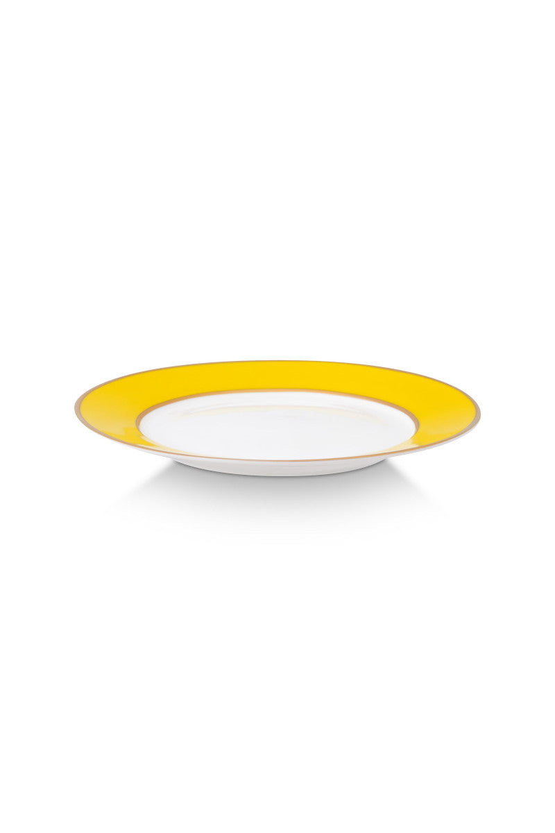 PIP STUDIO CHIQUE Brotteller gold-gelb 17cm