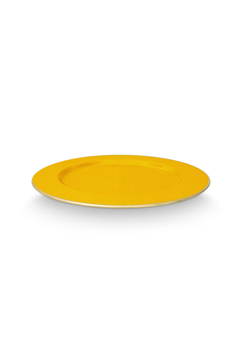 PIP STUDIO Platzteller gelb 32cm