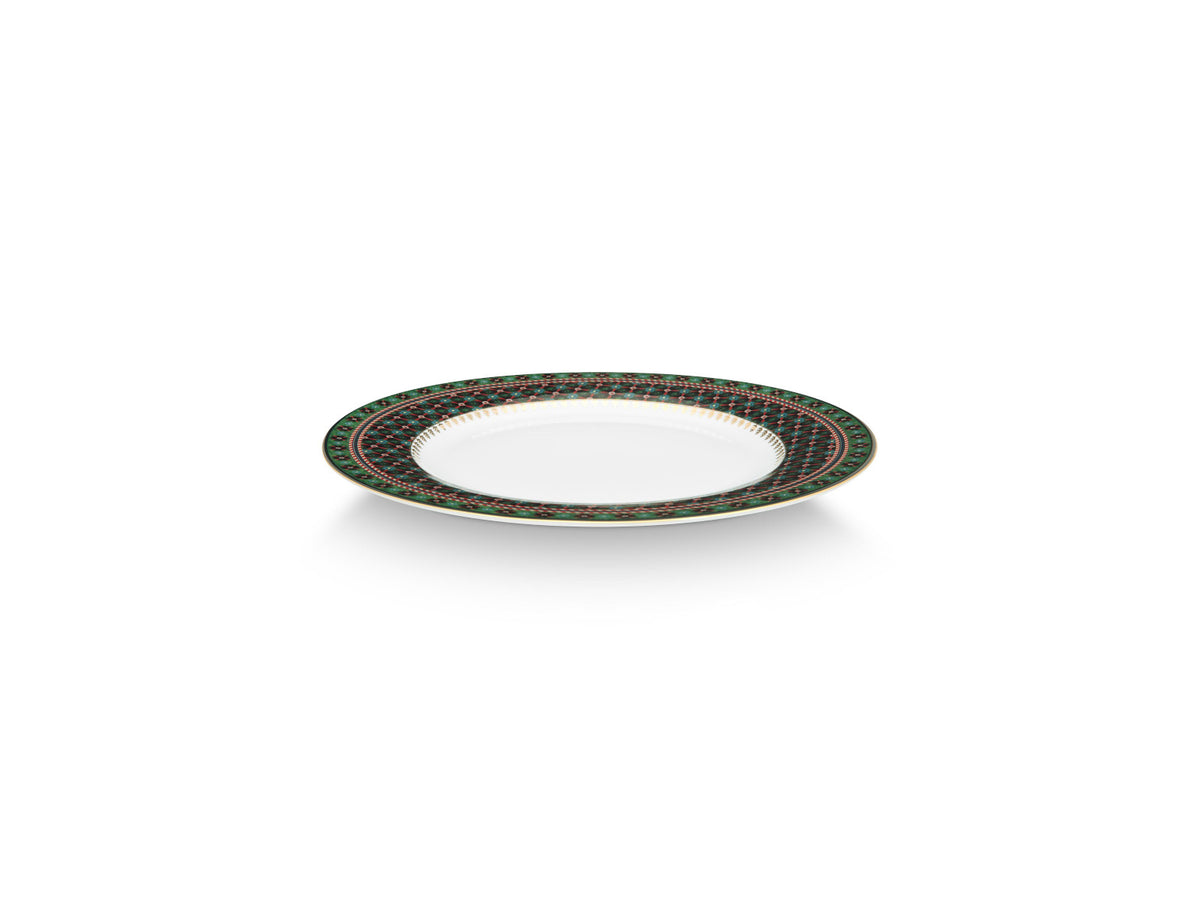 PIP STUDIO Berry Blues Speiseteller clover green 26,5cm Freisteller 2
