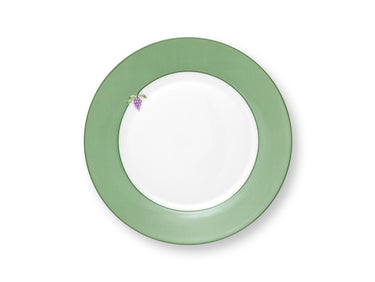 PIP STUDIO Lily&Lotus Uni Light Green Frühstücksteller 21cm Freisteller 1
