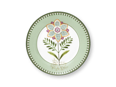 PIP STUDIO Lily&Lotus Light Green Frühstücksteller 21cm Freisteller 1