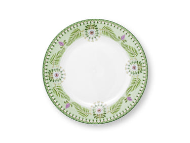 PIP STUDIO Lily&Lotus Light Green Speiseteller 23cm Freisteller 1