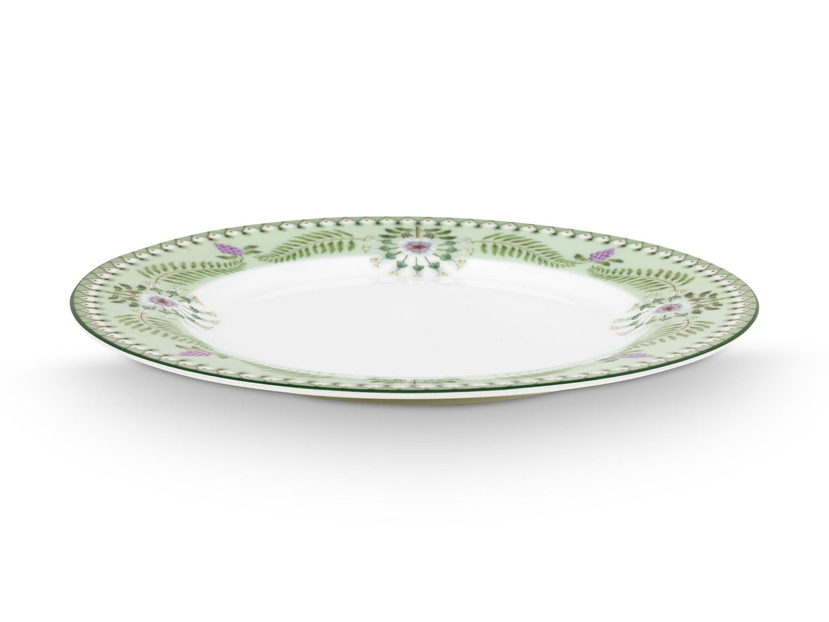 PIP STUDIO Lily&Lotus Light Green Speiseteller 23cm Freisteller 2
