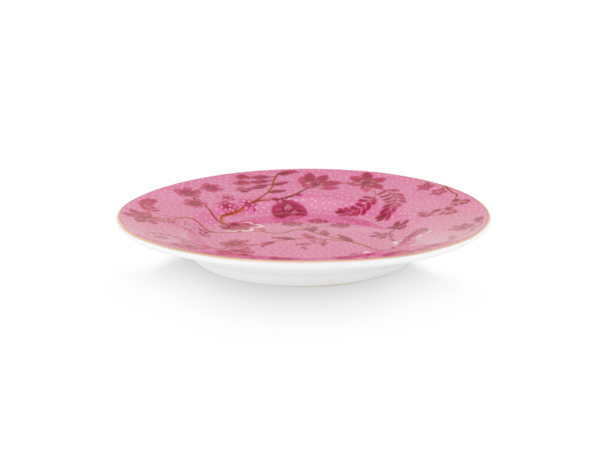 PIP STUDIO Jolie Petit Four Flowers Pink Brotteller 12cm Freisteller 2