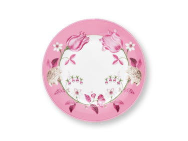PIP STUDIO Jolie Tulip Pink Speiseteller 23cm Freisteller 1