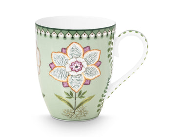 PIP STUDIO Lily&Lotus Light Green Becher Large 350ml Freisteller 1