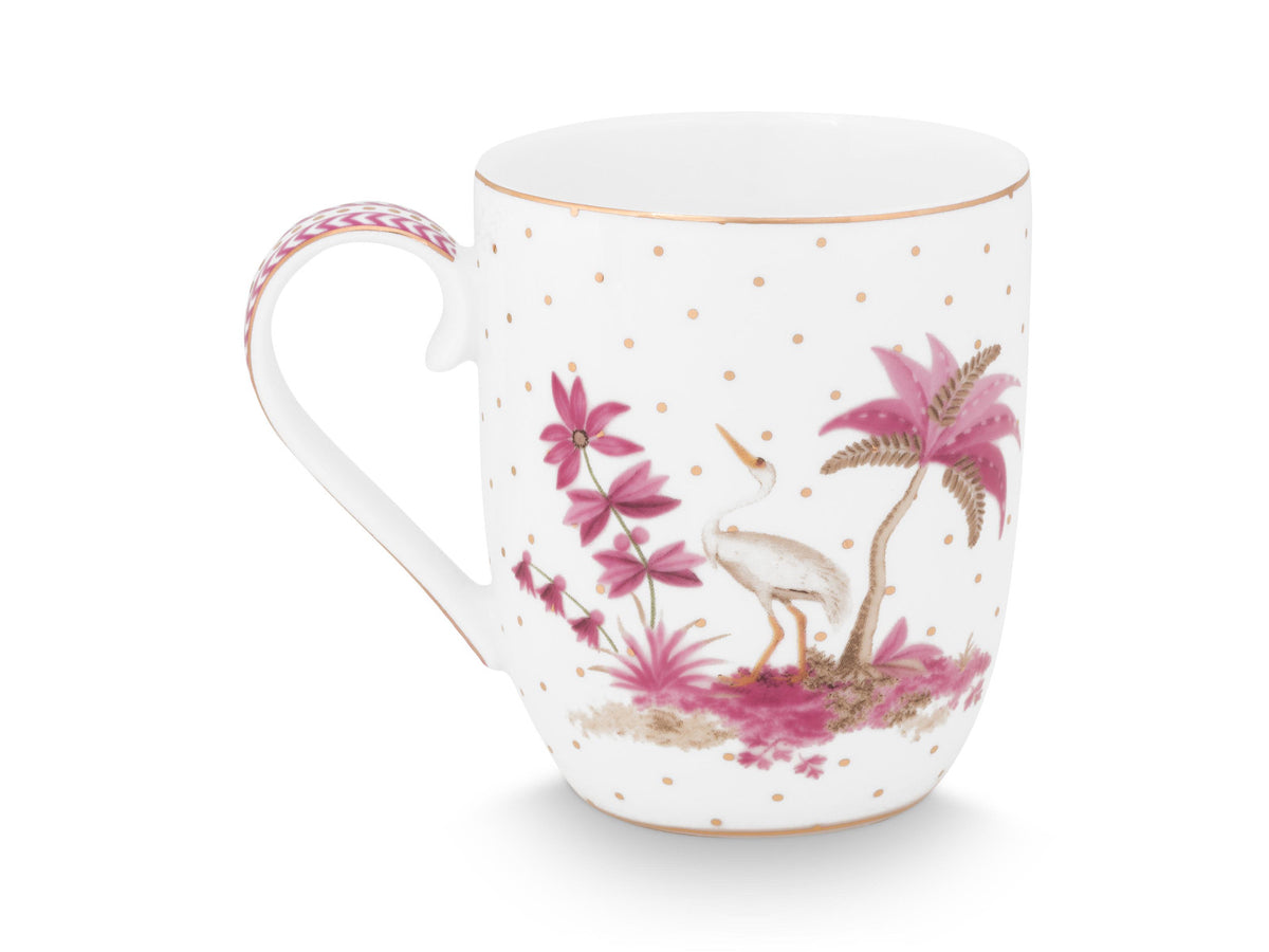 PIP STUDIO Jolie Dots Gold Pink Becher Small 145ml Freisteller 2