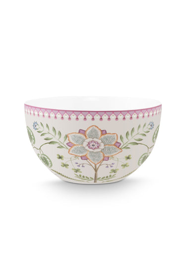 PIP STUDIO Lily&Lotus Bowl weiss/bunt 18cm