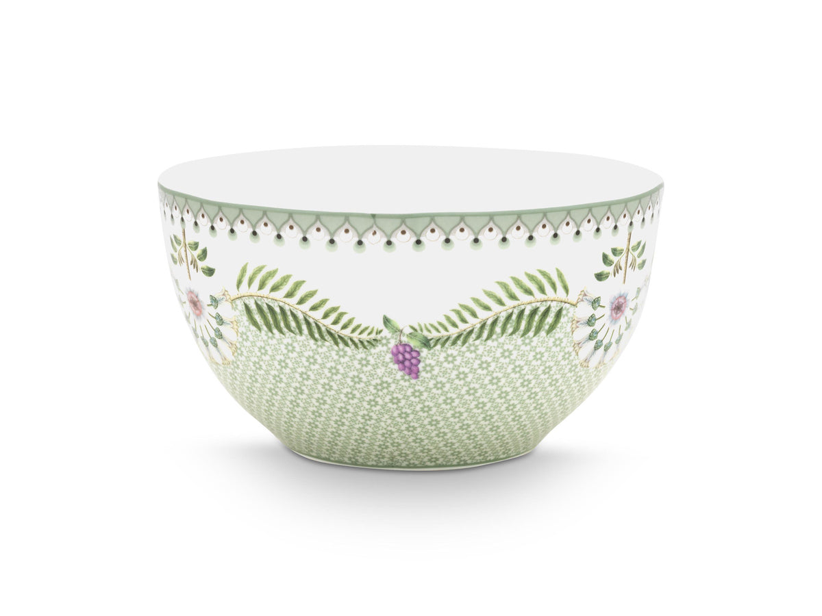 PIP STUDIO Lily&Lotus Tiles Light Green Bowl 15cm Freisteller 1