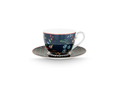 PIP STUDIO Berry Blues Kaffeetasse m.U. blau 280ml Freisteller 1