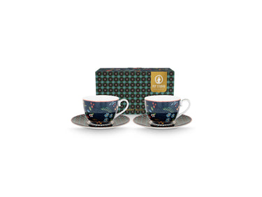 PIP STUDIO Berry Blues Kaffeetasse m.U. blau 280ml Set2 Freisteller 1