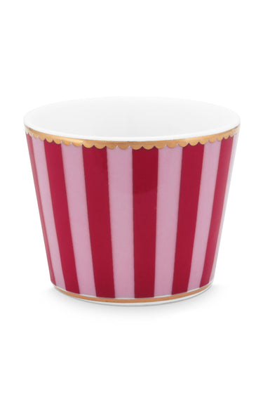 PIP STUDIO Love Birds Stripes Eierbecher rot/pink
