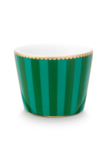 PIP STUDIO Love Birds Stripes Eierbecher grün