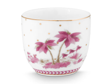 PIP STUDIO Jolie Dots Gold Pink Eierbecher 7cm Freisteller 1