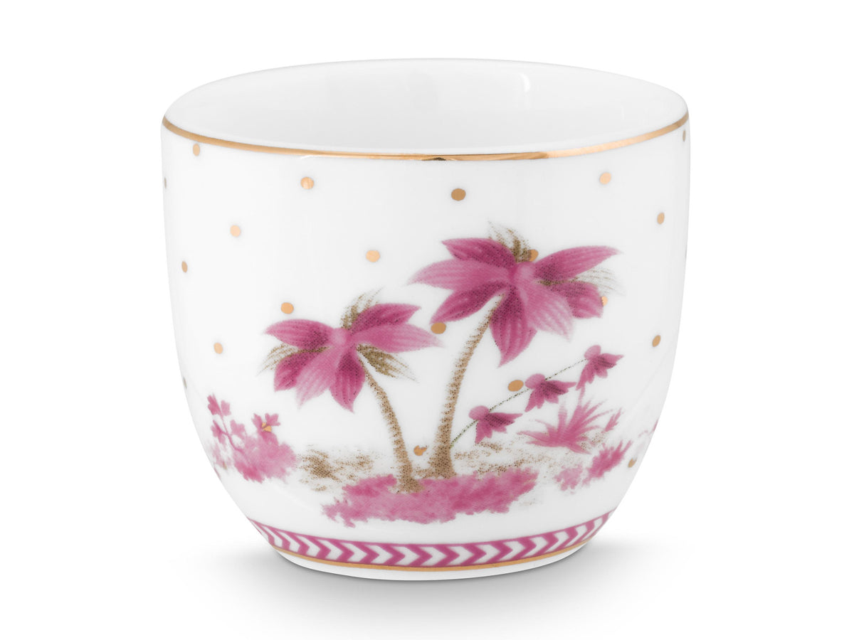 PIP STUDIO Jolie Dots Gold Pink Eierbecher 7cm Freisteller 1
