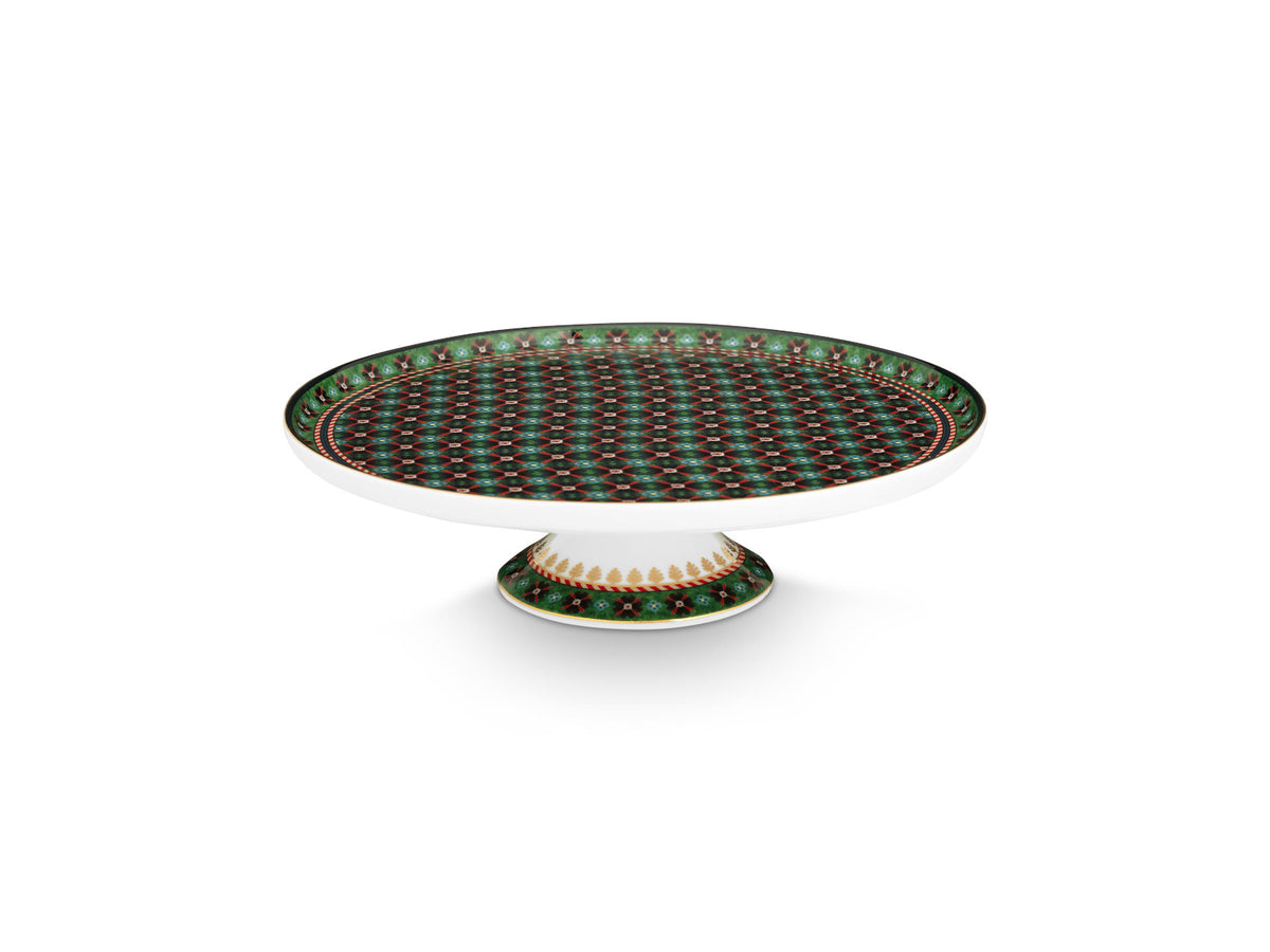 PIP STUDIO Berry Blues Tortenplatte klein clover green 21cm Freisteller 1