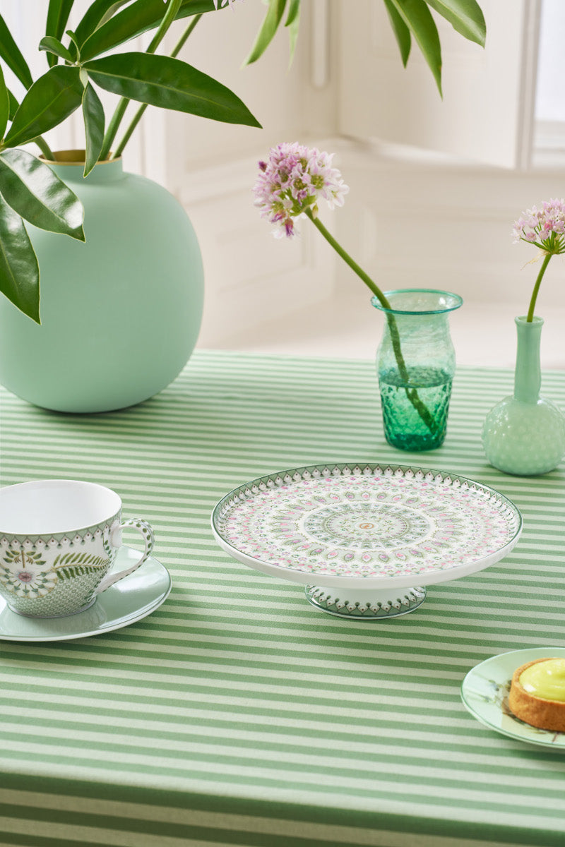 PIP STUDIO Lily&Lotus Moon Delight Light Green Kuchenplatte 21cm Lifestyle 1