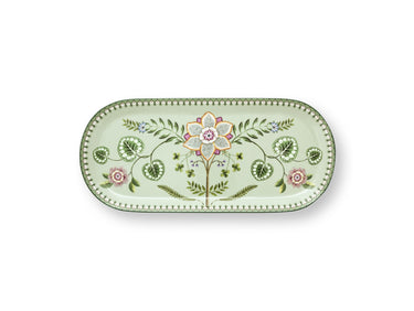 PIP STUDIO Lily&Lotus Light Green Kuchenplatte 33,3x15,5cm Freisteller 1