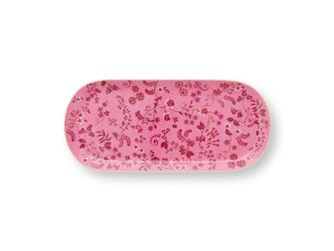 PIP STUDIO Jolie Flowers Pink Kuchenplatte 33,3x15,5cm Freisteller 1