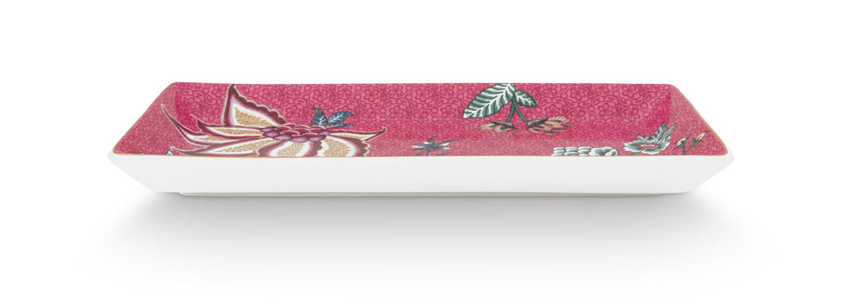 PIP STUDIO Flower Festival Oriental Geschenkset quadratisch dark pink 6tlg Freisteller