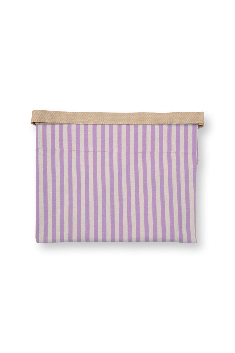 PIP STUDIO Lily&Lotus Küchenschürze Stripes lila Freisteller 2