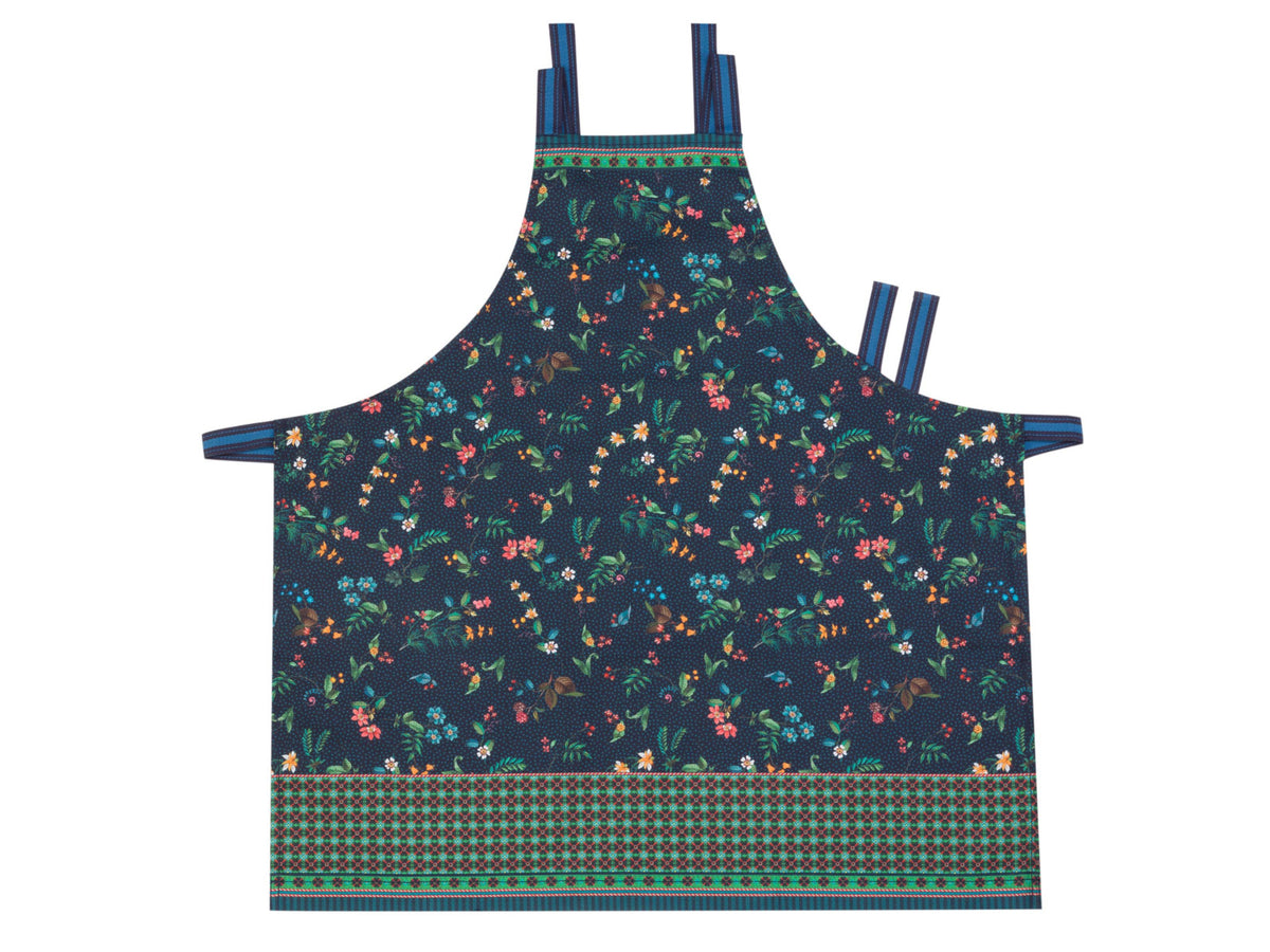 PIP STUDIO Berry Blues Schürze blau 85x88cm Freisteller 1
