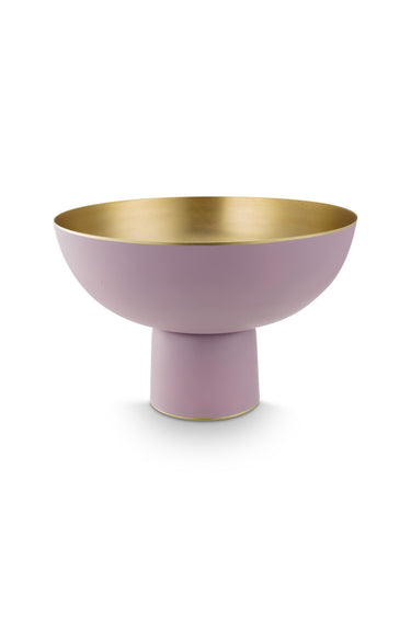 PIP STUDIO Lily&Lotus Metal Dekoschale lila 30cm