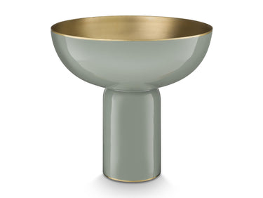 PIP STUDIO Green Schale Metall 24x23cm Freisteller 1