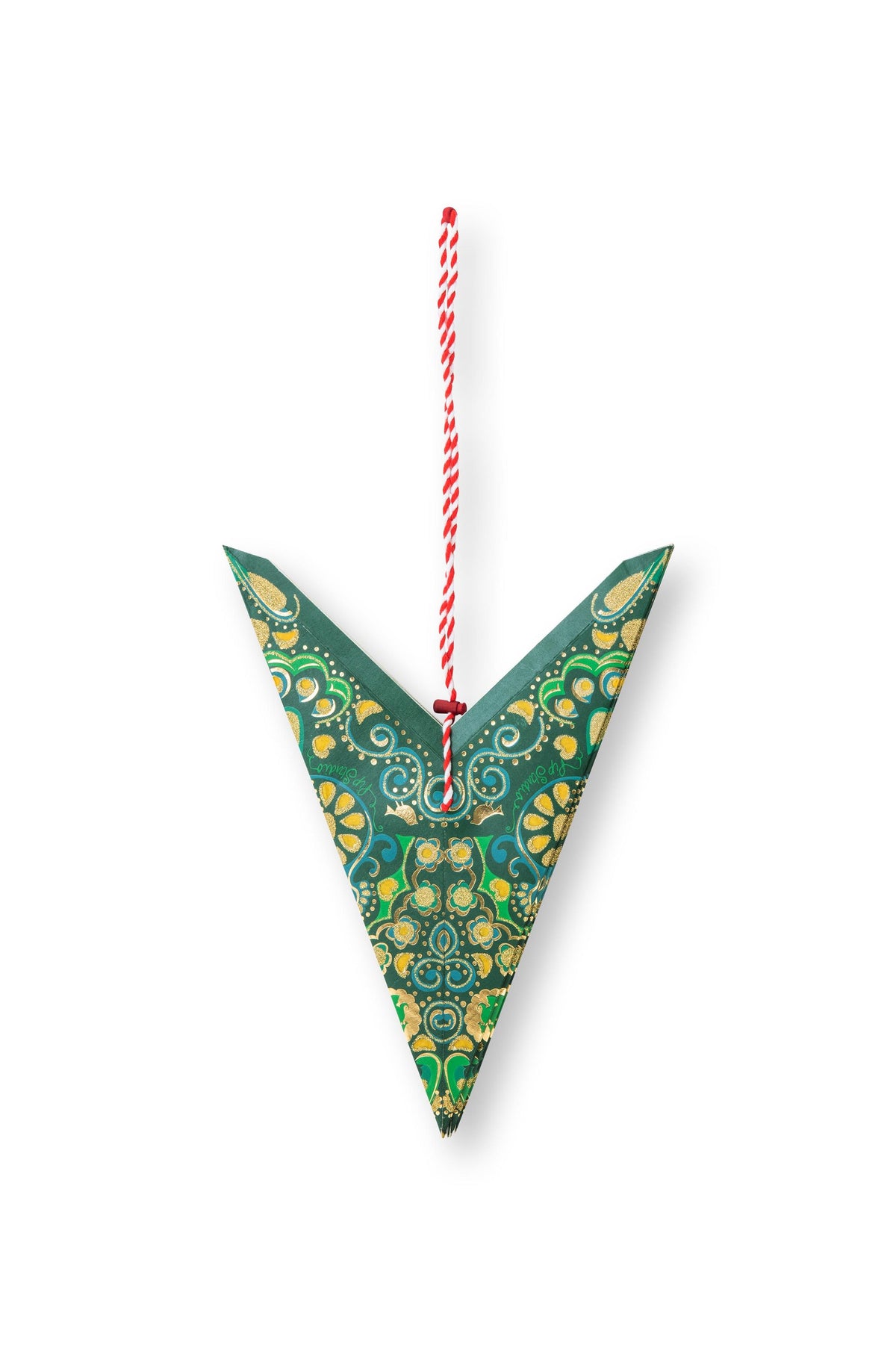 PIP STUDIO Christmas Weihnachtsstern dunkelgrün 60cm Freisteller 3