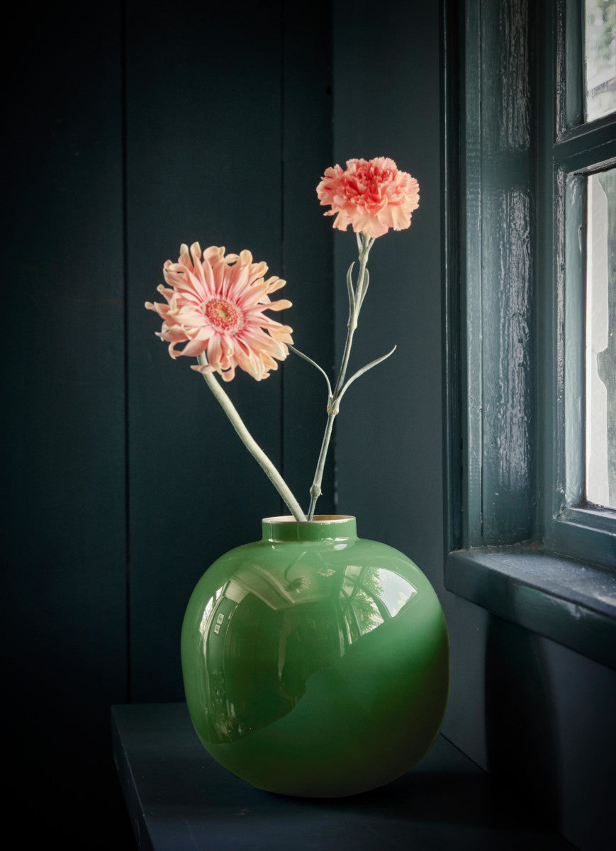 PIP STUDIO Home Deco Metal Vase grün 23 cm