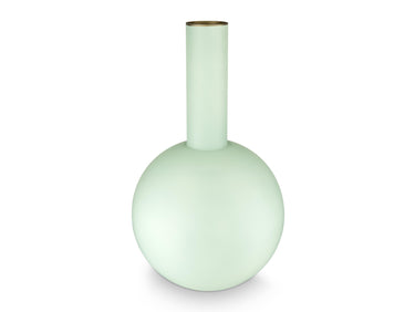 PIP STUDIO Vase Metal Large Matt Light Blue 24.5x42cm Freisteller 1