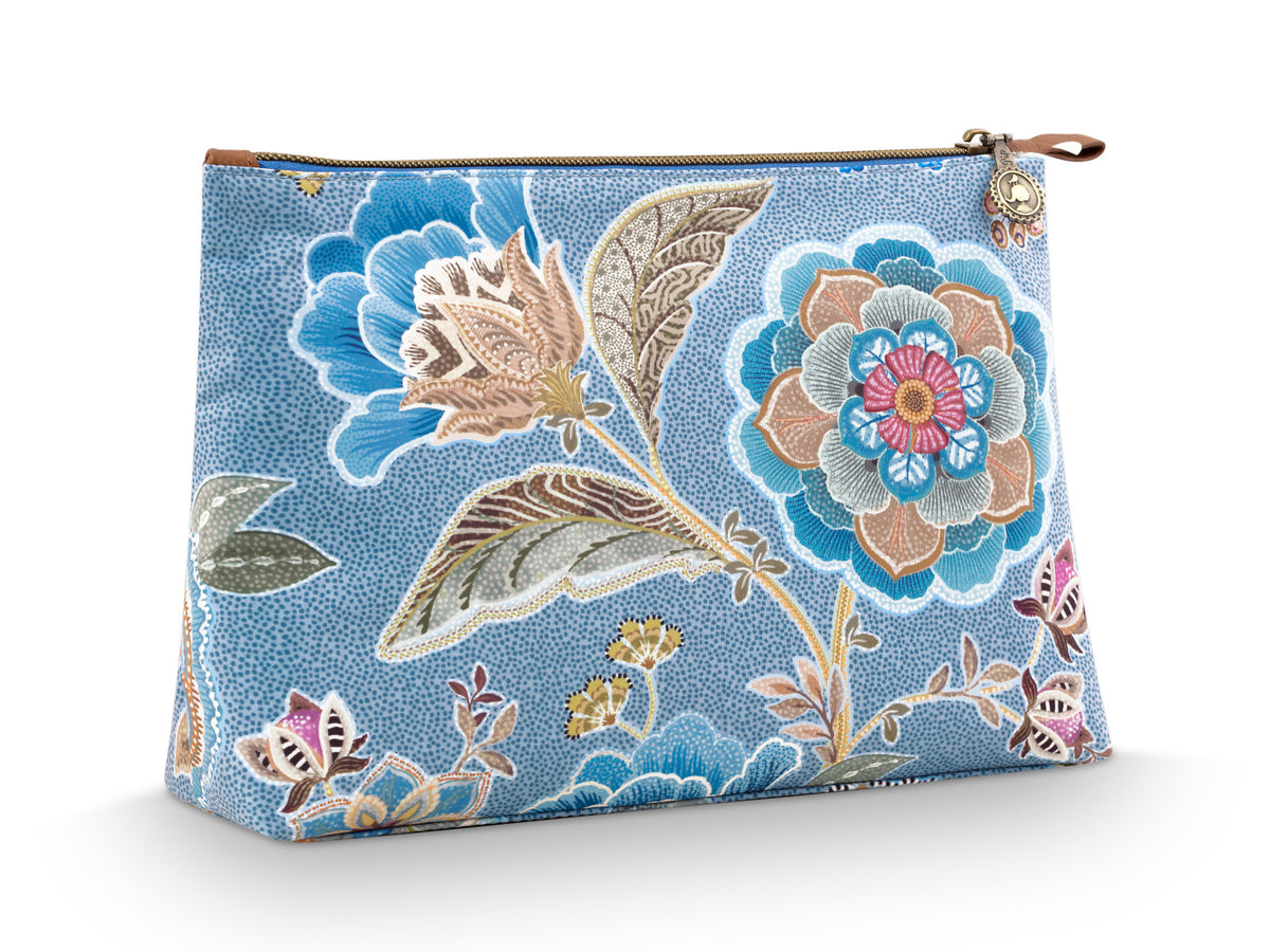 PIP STUDIO Caryn Kosmetiktasche Kombi Matata blau 26x7.5x18cm/22x1x13cm Freisteller 3