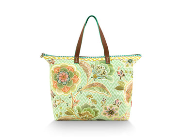 PIP STUDIO Tilda Tragetasche large Hakuna grün 66x20x44cm Freisteller 1