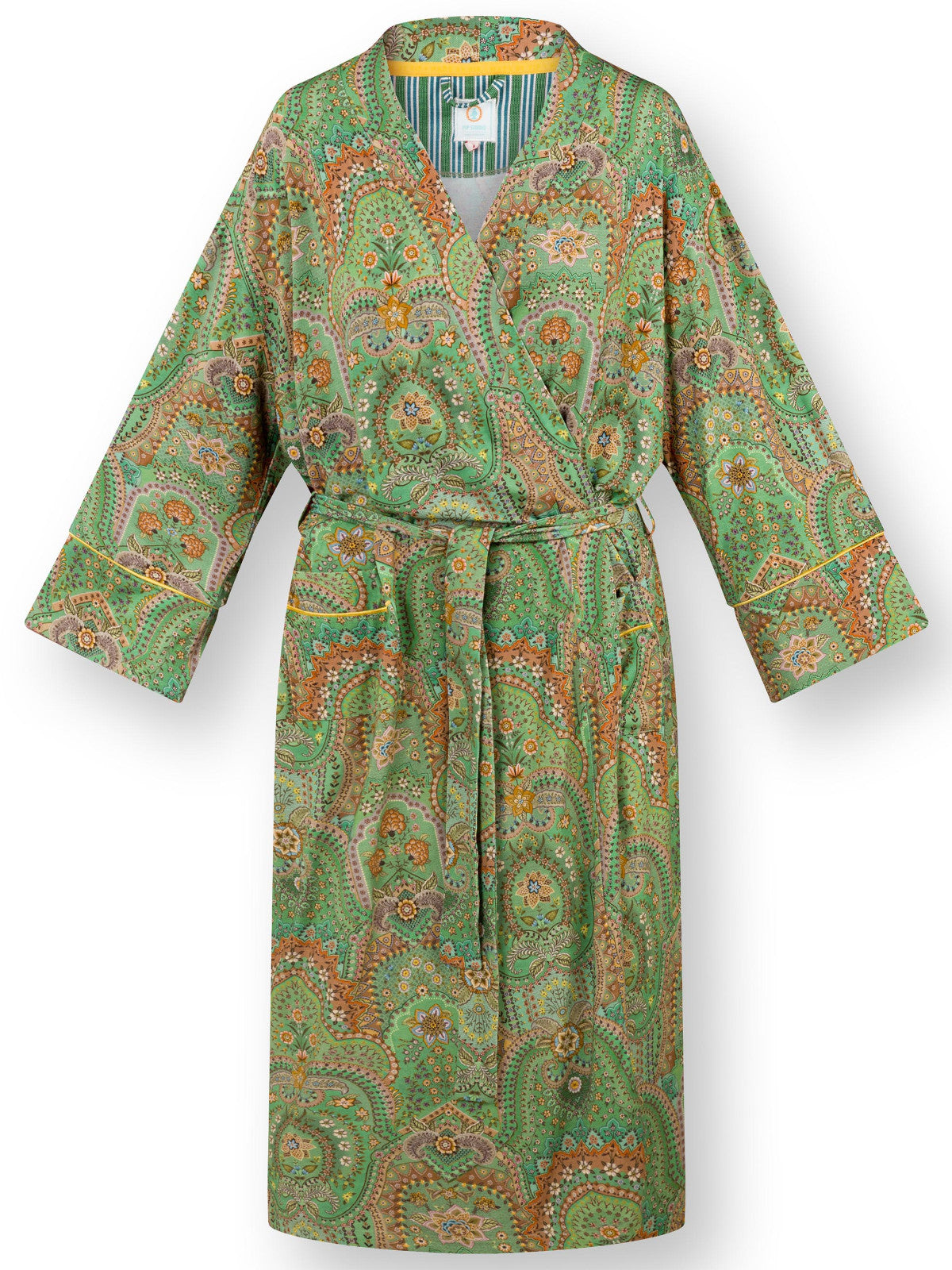 PIP STUDIO Noa Kimono Jabali Green XL Freisteller 1
