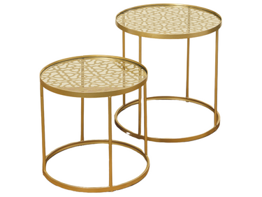 Boltze Vera Tisch gold 53 cm (1 Stück) Freisteller
