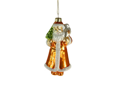 Werner Voß Santa Glashänger orange 13cm Freisteller