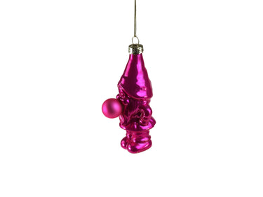 Werner Voß Bob van Bubbles Glashänger pink 10cm Freisteller