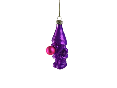 Werner Voß Bob van Bubbles Glashänger lila 10cm Freisteller