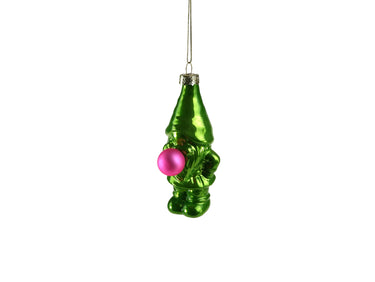 Werner Voß Bob van Bubbles Glashänger grün 10cm Freisteller