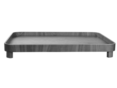 ASA Selection wood Walnuss Tablett auf Fuß 45,5 x 36cm Freisteler 1