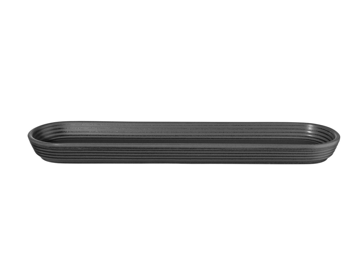 ASA kitchen'art Baguetteschale schwarz 40,5x9,5x3cm Freisteller 2