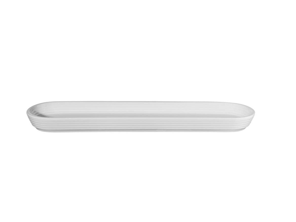 ASA kitchen'art Baguetteschale weiß 40,5x9,5x3cm Freisteller 2