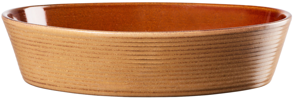 ASA kitchen'art Auflaufform oval brown 25cm Freisteller