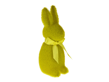 Werner Voß Hase mit Schleife gelb 6,5x5x15 cm