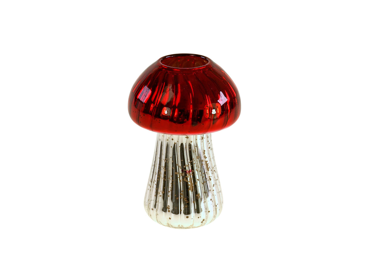 Werner Voß Pilzvase rot 8,5x13cm Freisteller
