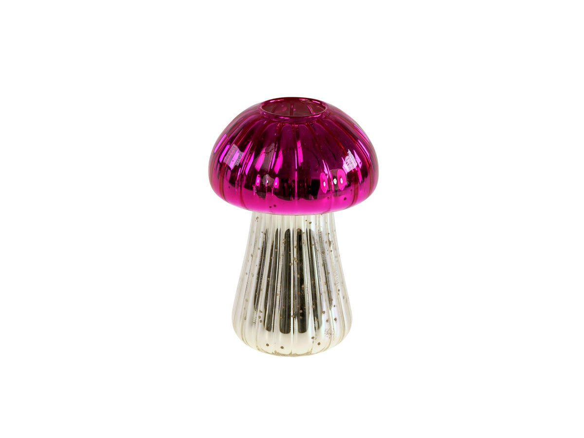 Werner Voß Pilzvase magenta 8,5x13cm Freisteller
