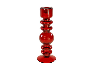 Werner Voß Como Kerzenleuchter rot 25cm Freisteller